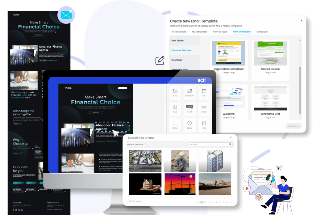 Act! Email Marketing is inbegrepen bij een Act! Advantage-abonnement.