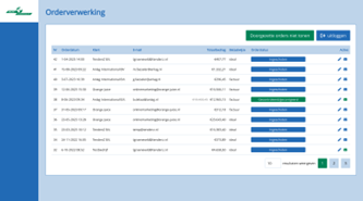 Orderverwerking - Anlag