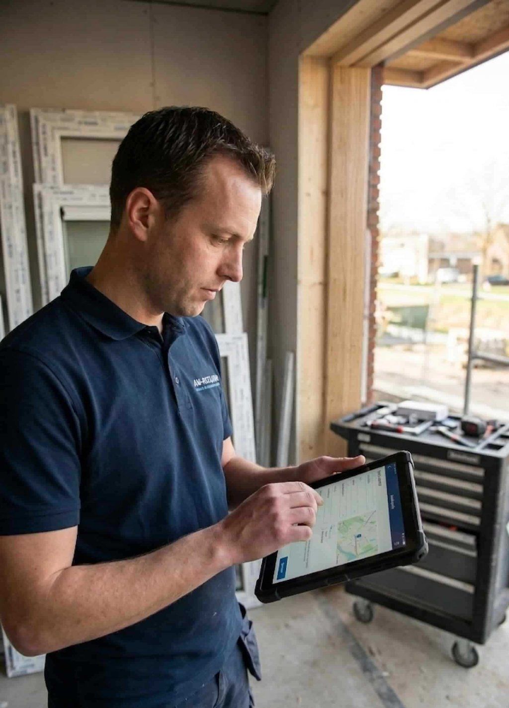 Digitale servicebonnen op locatie invullen